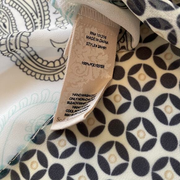 Soft Surroundings Colorful Paisley Open Cardigan - Picture 4 of 6